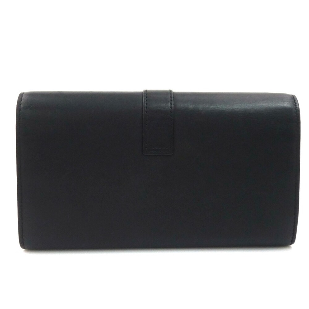 Auth Saint Laurent Long Wallet Black #302896S34B - Picture 2 of 16